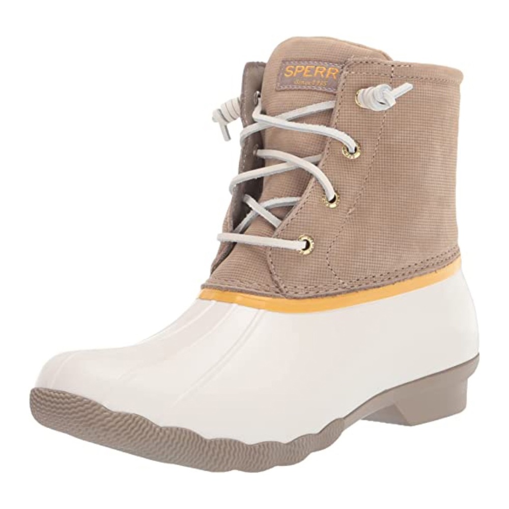 Sperry Women's Saltwater Rain Boot - Ivory - Picture 2 of 9